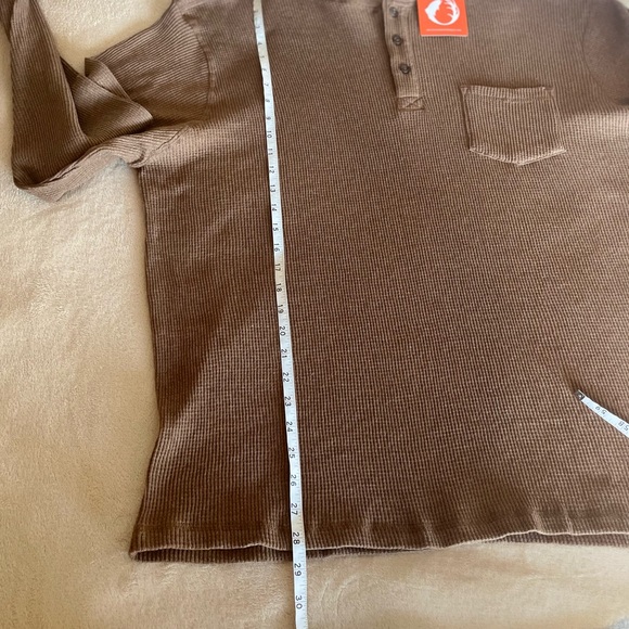 The American Outdoorsman Long Sleeve Button Waffle Shirt - Size XL - Picture 10 of 13